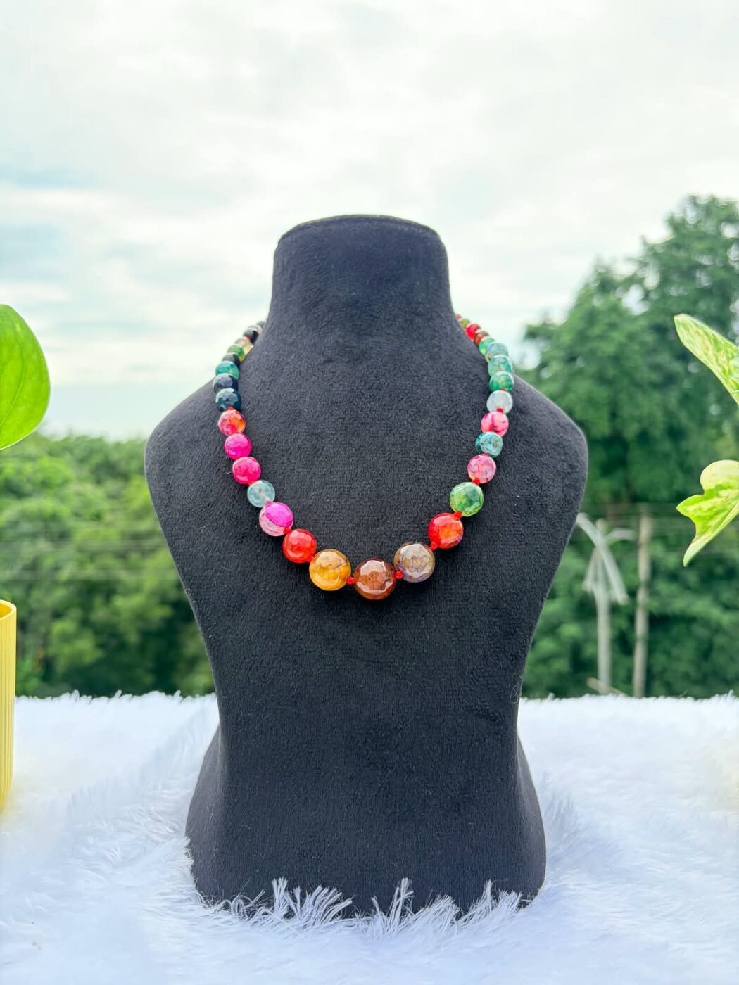 Multicolored Beaded Necklace
